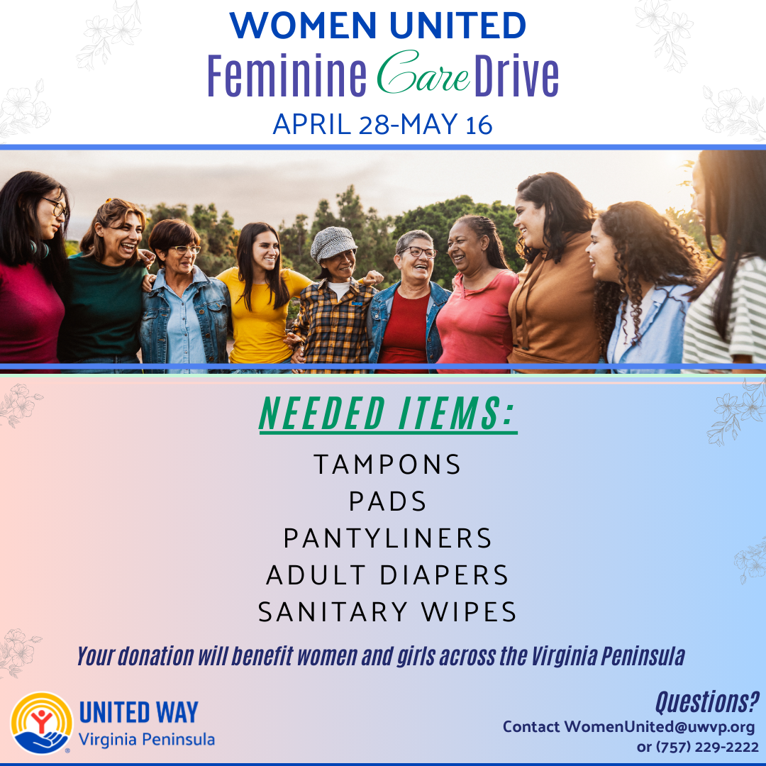 WU Feminine Care Drive