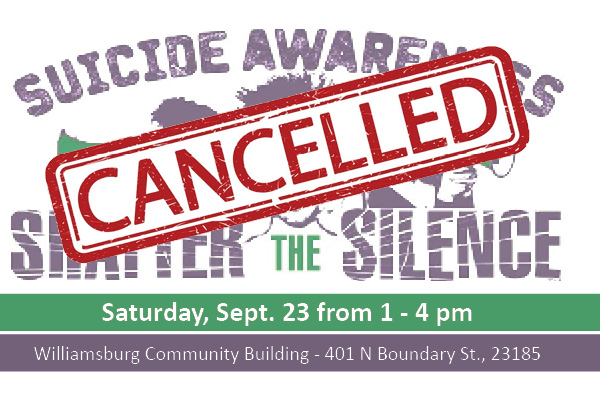 2023 Shatter the Silence Cancelled